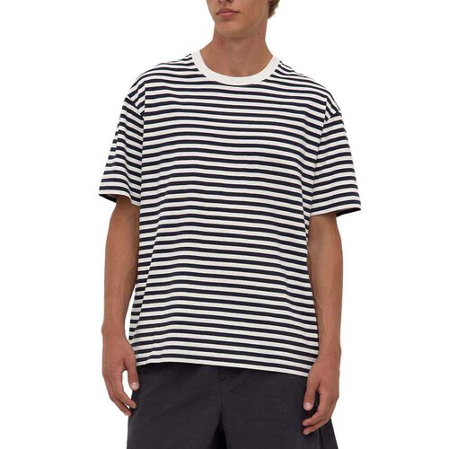 Assembly Label Grayson Stripe Tee True Navy/White